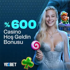 %600 Casino Hoş Geldin Bonusu