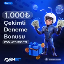 Atombet'te %100 Casino Hoşgeldin Bonusu