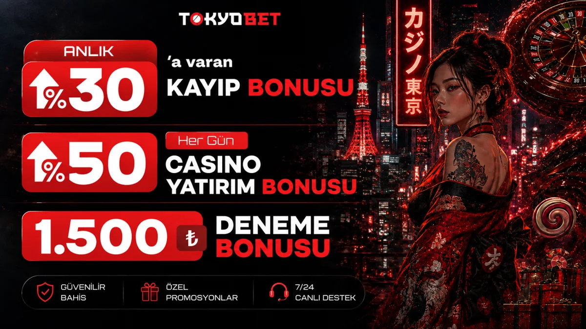 Tokyobet'te %50 Spor Hafta Sonu Yatırım Bonusu