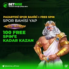 Pazartesi Spor Bahsini yap 100 Freespinini al