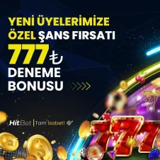 Spinlordu üyelerine özel 777 TL DENEME BONUSU seni bekliyor!