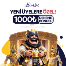 Spinlordu üyelerine özel 1.000 TL DENEME BONUSU seni bekliyor!